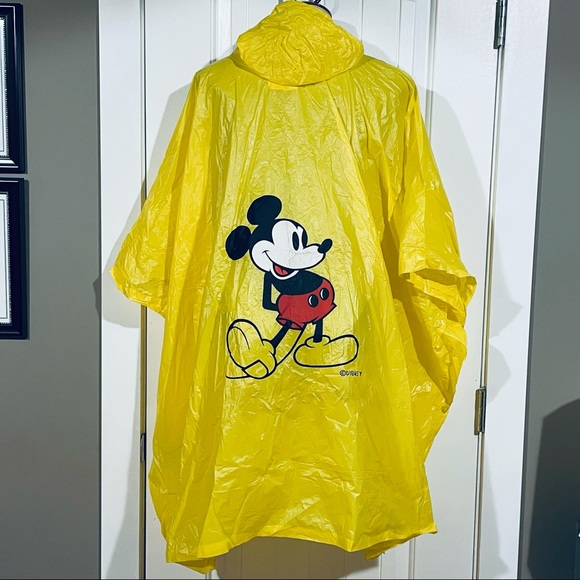 Disney Jackets & Blazers - DISNEY Mickey Mouse Unisex Rain Poncho